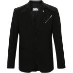 Blazers Karl Lagerfeld noirs en viscose à manches longues Taille 3 XL pour homme 