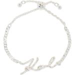 Bracelets de perles Karl Lagerfeld argentés à perles pour femme 