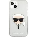 Coques & housses iPhone Karl Lagerfeld argentées look fashion 