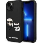 Coques & housses iPhone Karl Lagerfeld noires en silicone 