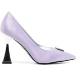 Escarpins pointus Karl Lagerfeld violet lavande en caoutchouc à motif fleurs Pointure 41 pour femme en promo 