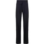 Pantalons droits Karl Lagerfeld bleu nuit en viscose stretch Taille 3 XL W46 pour homme en promo 