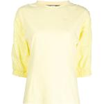 T-shirts Karl Lagerfeld jaunes en jersey à manches trois-quart pour femme en promo 
