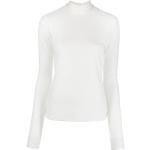 T-shirts Karl Lagerfeld blancs en jersey à manches longues à manches longues pour femme 