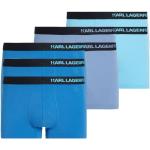 Caleçons Karl Lagerfeld bleu ciel à logo en jersey bio en lot de 7 Taille S look fashion pour homme 