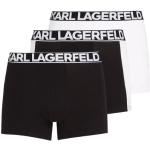 Caleçons Karl Lagerfeld blancs bio en lot de 3 Taille XS look fashion pour homme en promo 