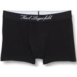 Caleçons Karl Lagerfeld noirs en jersey bio en lot de 3 Taille L look fashion pour homme 