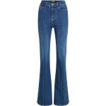 Jeans droits Karl Lagerfeld bleus en denim Taille 3 XL pour femme 