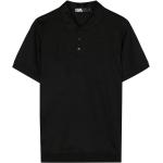 Polos Karl Lagerfeld noirs all Over pour homme 
