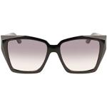 KARL LAGERFELD KL6072S Sunglasses, 001 Black, Taille Unique Unisex
