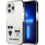 Coques & housses iPhone Karl Lagerfeld blanches en polycarbonate look fashion 