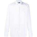 Chemises Karl Lagerfeld blanches à manches longues à manches longues pour homme en promo 