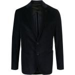 Blazers Karl Lagerfeld bleu nuit en coton mélangé à manches longues Taille 3 XL pour homme en promo 