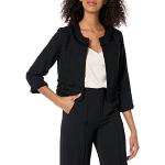 Vestes en tweed Karl Lagerfeld noires en tweed à franges Taille XL look Rock pour femme 