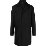 Karl Lagerfeld manteau croisé à revers pointus - Noir