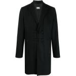 Manteaux en laine Karl Lagerfeld noirs à manches longues Taille 3 XL pour homme en promo 
