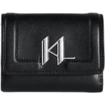 Portefeuilles Karl Lagerfeld noirs en cuir en cuir pour femme 