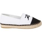 Chaussures casual Karl Lagerfeld blanches en toile à bouts ronds Pointure 41 look casual pour femme 