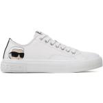 Chaussures montantes Karl Lagerfeld blanches Pointure 41 look fashion pour femme 