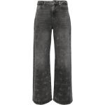 Jeans Karl Lagerfeld noirs en coton mélangé délavés W25 L28 classiques pour femme 