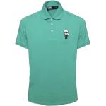 Polos Karl Lagerfeld verts en caoutchouc Taille XL look casual 