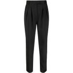 Pantalons droits Karl Lagerfeld noirs en viscose Taille XS look fashion pour femme 