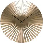Horloges design Karlsson dorées en acier 