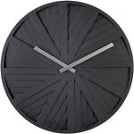 Horloges design Karlsson noires en plastique en promo 