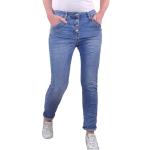Jeans boyfriend en denim à motif ville stretch Taille XL look casual pour femme 