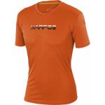 T-shirts à imprimés Karpos orange en polyester Taille M pour homme 