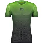 T-shirts techniques Karpos verts en fil filet respirants Taille M pour homme 