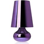 Lampes de table Kartell Cindy violettes en promo 