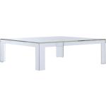 Kartell Invisible Table - Table basse clair comme du cristal LxPxH 100x100x31.5cm