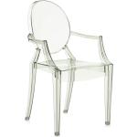Chaises design Kartell Louis Ghost vertes baroques & rococo 