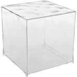 Kartell Optic - Cube transparent ouvert