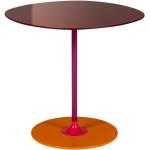 Kartell Table d'appoint Thierry Medio H 45cm bordeaux LxPxH 45x45x45cm