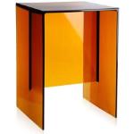 Tables d'appoint Kartell Max-Beam jaunes 