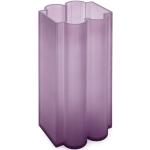 Vases Kartell violets en plastique de 34 cm 