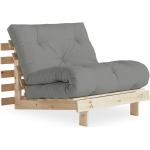 KARUP Design - Roots Chaise de couchage 90 cm, pin naturel / gris (746)