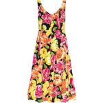 Robes de créateur Kate Spade multicolores à fleurs sans manches à col rond Taille 3 XL pour femme 