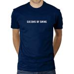 KaterLikoli Sultans of Swing T-shirt pour homme - Bleu - 2 mois