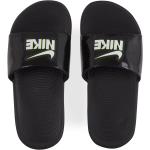 Claquettes de piscine Nike Kawa noires en caoutchouc Pointure 35 look sportif en promo 