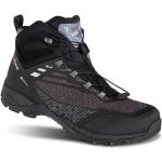Chaussures de randonnée Kayland noires en fil filet en gore tex imperméables look fashion pour homme en promo 