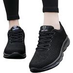 Chaussures de randonnée noires respirantes à bouts ouverts Pointure 43 look fashion pour femme 