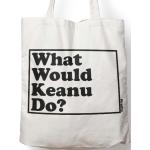 Keanu Reeves Sac Fourre-Tout En Toile De Coton Robuste Naturel Shopper