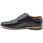 Chaussures oxford Kebello noires Pointure 41 look casual pour homme 