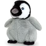 Doudous Keel Toys en peluche à motif pingouins de 18 cm 