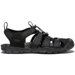 Sandales outdoor Keen noires en caoutchouc à lacets pour homme en promo 