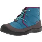 Chaussures de randonnée Keen bleues en caoutchouc imperméables à lacets Pointure 37 look fashion pour enfant 