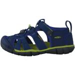 Chaussures de sport Keen bleues en caoutchouc à lacets Pointure 28 look fashion pour enfant en promo 